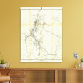 ワスホ地区地図 キャンバスプリント (インサイチュ (リビング))