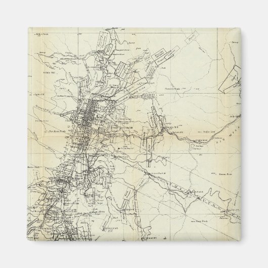 ワスホ地区地図 マグネット (正面)