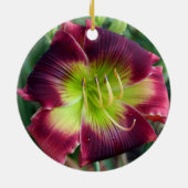 ワスレグサのオーナメント セラミックオーナメント (裏面)