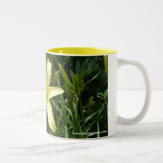 ワスレグサのマグ ツートーンマグカップ (右)