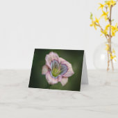 ワスレグサのメッセージカード カード (黄色い花)