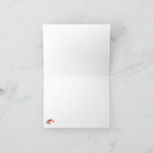 ワスレグサのメッセージカード カード (内部)