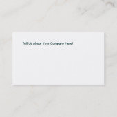 ワスレグサの名刺 名刺 (裏面)