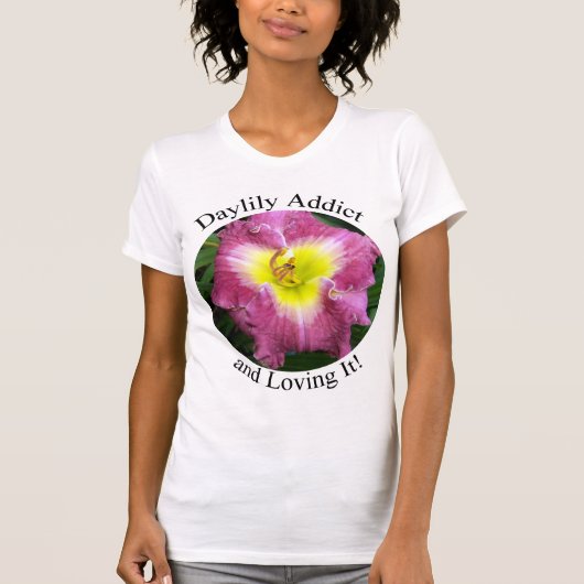 ワスレグサの常習者のワイシャツ Tシャツ (正面)