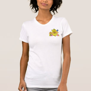 ワスレグサの花型女性歌手 Tシャツ