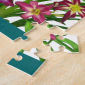 ワスレグサの表示II ジグソーパズル (側面)