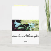 ワスレグサの風変わりな誕生日 カード (裏面)