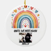 ワスレナグサのクリスマスオーナメント レインボーブリッジ セラミックオーナメント (裏面)