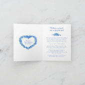 ワスレナグサのハート 青と白の結婚式ライブ配信 案内状 (内部)
