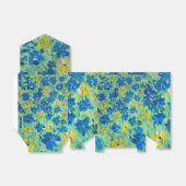 ワスレナグサの花のギフトボックス フェイバーボックス (折り畳みなし)