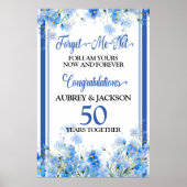 ワスレナグサの記念日 ポスター (正面)