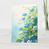 ワスレナグサの記憶の庭 カード (正面)