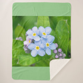 ワスレナグサ シェルパブランケット