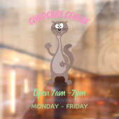 ワセおもしろいル漫画イラストレーション ウィンドウサイン (シート2)