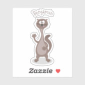 ワセおもしろいル漫画イラストレーション シール (シート)