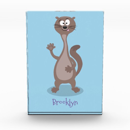 ワセおもしろいル漫画イラストレーション フォトブロック (正面)