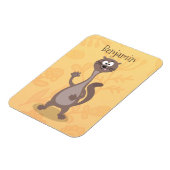 ワセおもしろいル漫画イラストレーション マグネット (左側)