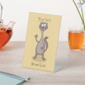 ワセおもしろいル漫画イラストレーション 台座サイン (インサイチュ)