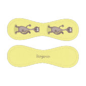 ワセおもしろいル漫画イラストレーション 野球ボール (パネル)