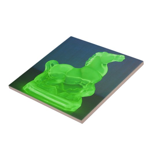 ワセリンガラスの馬 タイル (側面)