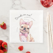 ワタシに乾杯 フレンチブルドッグ 水彩画が楽しい犬 (インサイチュ)