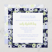 ワタシを忘れないで 〜ガーデン ベイビーシャワー〜 招待状 (正面/裏面)