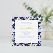 ワタシを忘れないで 〜ガーデン ベイビーシャワー〜 招待状 (スタンド正面)