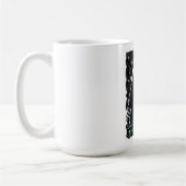 ワタスの悪戯 エメラルド・ピントTシャツ コーヒーマグカップ (左)