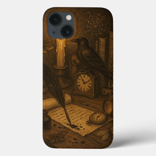 ワタスの机 Case-Mate iPhoneケース (裏面)