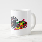 ワタスゲリラックス秋 ジャンボコーヒーマグカップ (正面右)