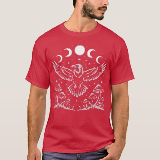 ワタスゲワタスミステリアスムーン Tシャツ (正面)