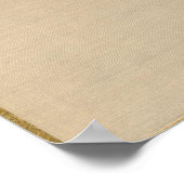 ワタナベセイテイバードオンザフラワーブランチ ポスター (角)