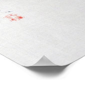 ワタベ飛んでいるナセイテイ ポスター (角)