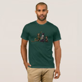 "ワタリガラスおよびライティングデスク"のTシャツ Tシャツ (正面フル)