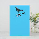 ワタリガラスのギターの歌 便箋 (スタンド正面)