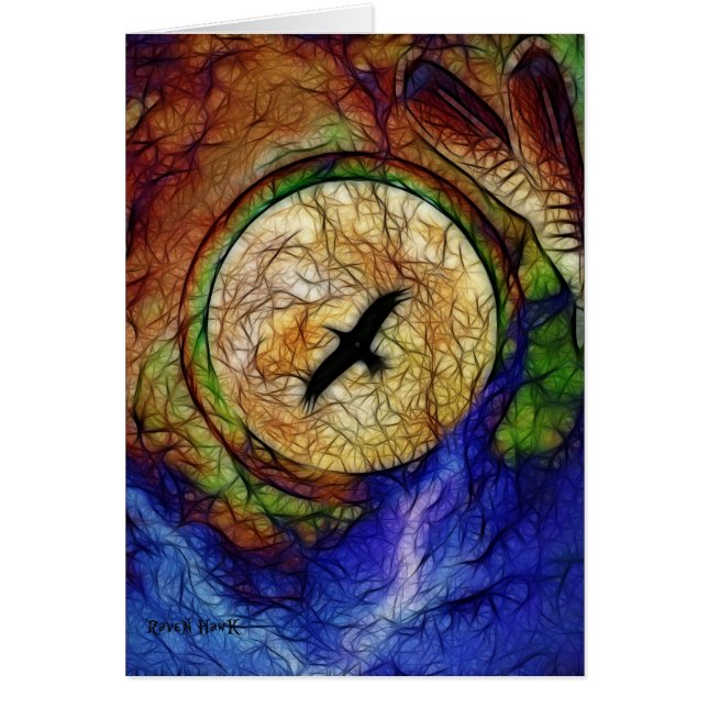 ワタリガラスのタカ (正面)