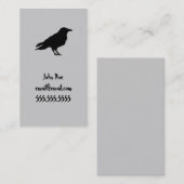 ワタリガラスのテレホンカード コーリングカード (正面/裏面)