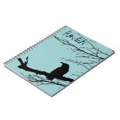 ワタリガラスのノート ノートブック (左側)