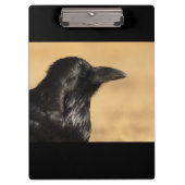 ワタリガラスのポートレート クリップボード (正面)