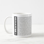 ワタリガラスのマグ コーヒーマグカップ (左)