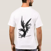 ワタリガラスのワイシャツ Tシャツ (裏面)