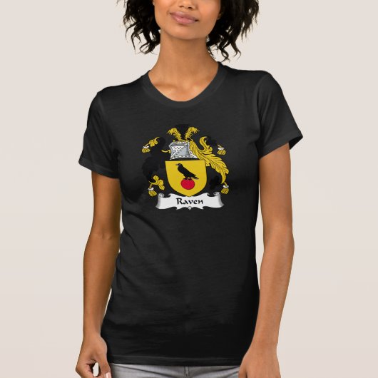 ワタリガラスの家紋 Tシャツ (正面)