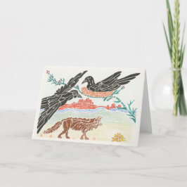ワタリガラスの巣Notecard カード