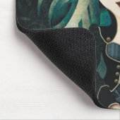 ワタリガラスの月のマウスパッド マウスパッド (コーナー)