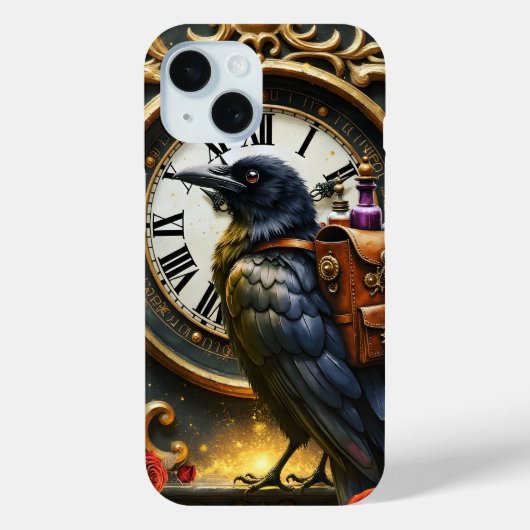 ワタリガラスの歯車仕掛けの配達便 Case-Mate iPhoneケース (裏面)