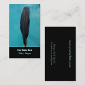 ワタリガラスの羽 名刺 (正面/裏面)