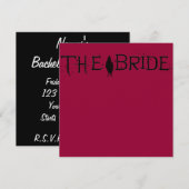 ワタリガラスの花嫁 招待状 (正面/裏面)