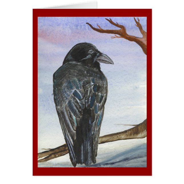 ワタリガラスの薄暗がり (正面)