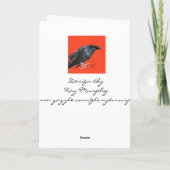 ワタリガラスの魔法、幸せなValentine'sDay シーズンカード (裏面)