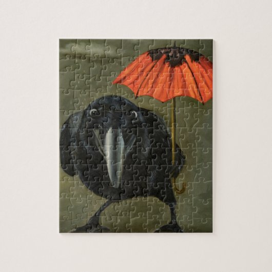 ワタリガラス雨2 ジグソーパズル (縦)